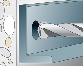 Fischer doorsteekanker FAZ II HBS montage - Dhz-proshop, doe het zelf